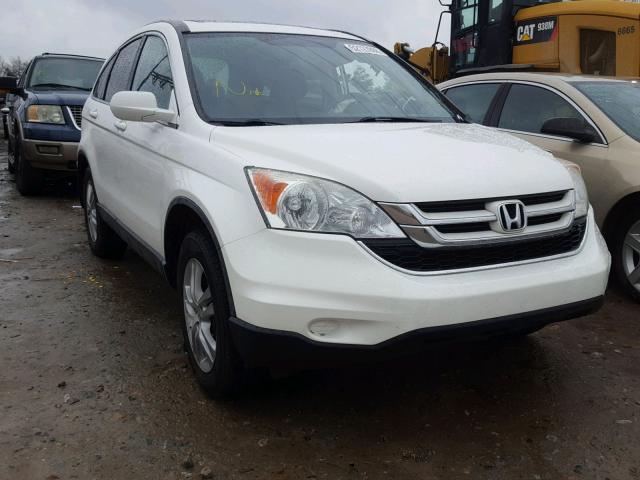 5J6RE4H78AL008245 - 2010 HONDA CR-V EXL WHITE photo 1