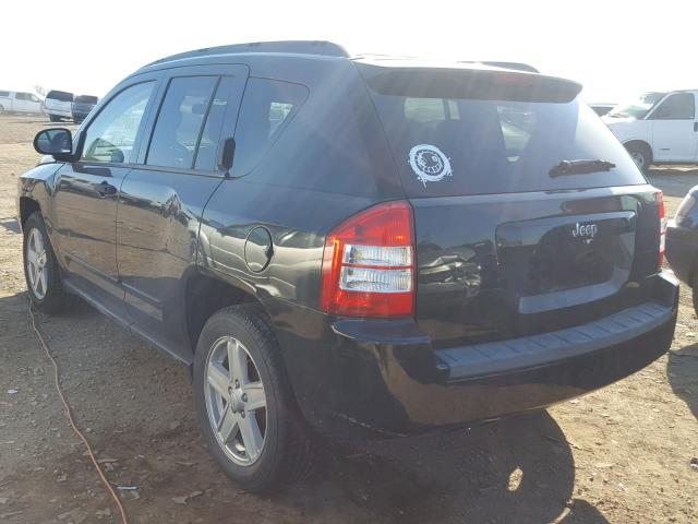 1J8FT47W28D792457 - 2008 JEEP COMPASS SP 黑色 照片 3