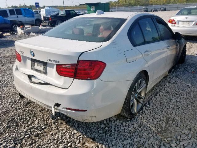 WBA3A5C54CF341656 - 2012 BMW 328 I WHITE photo 4