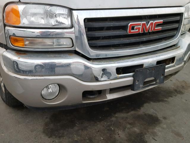 1GTEC19V77Z168354 - 2007 GMC NEW SIERRA GOLD photo 9