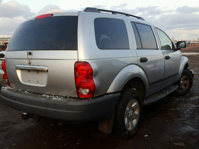 1D4HB38N55F571439 - 2005 DODGE DURANGO ST SILVER photo 4