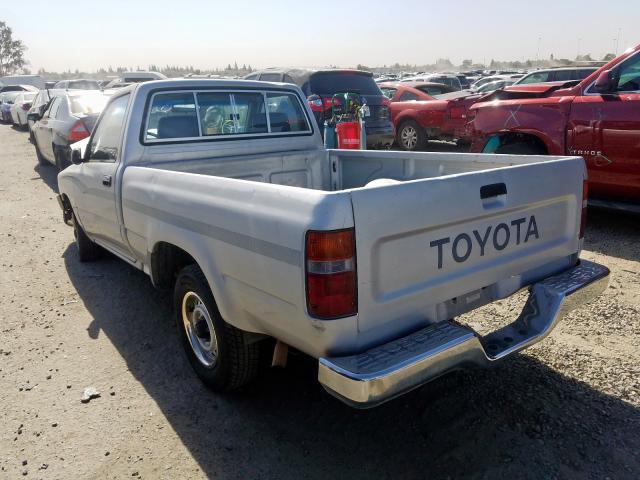 JT4RN81P0M5120568 - 1991 TOYOTA PICKUP 1/2 SILVER photo 3