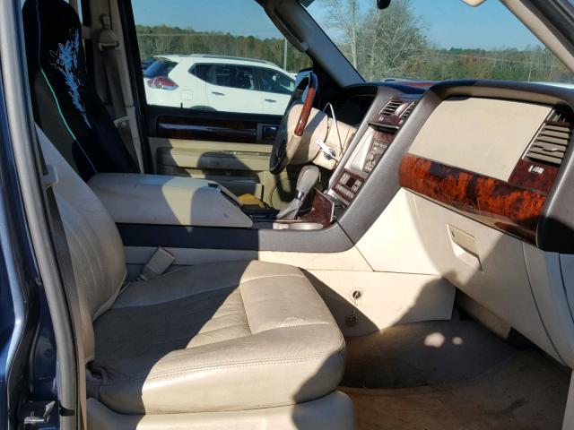 5LMFU27R53LJ33248 - 2003 LINCOLN NAVIGATOR 蓝色 照片 5