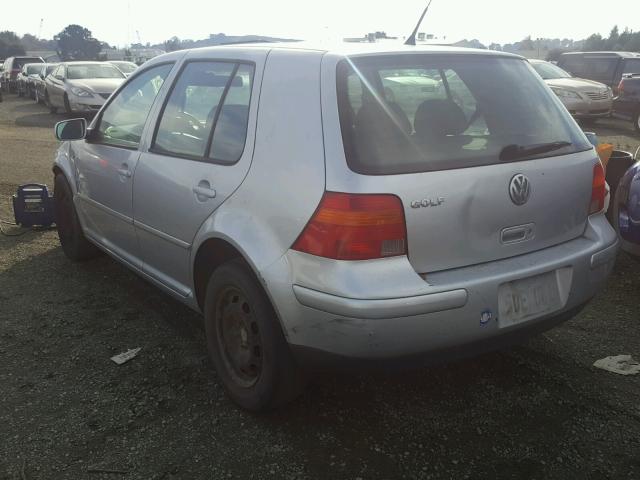 9BWFK61J934071845 - 2003 VOLKSWAGEN GOLF GL SILVER photo 3