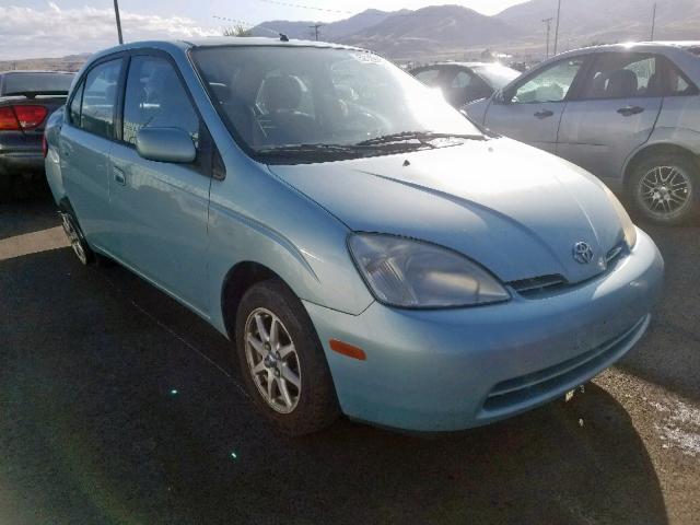 JT2BK12U310009522 - 2001 TOYOTA PRIUS BLUE photo 1