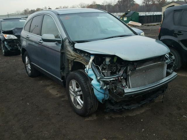 5J6RE4H73BL017825 - 2011 HONDA CR-V EXL TEAL photo 1