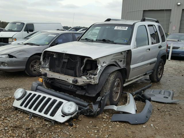 1J4GK38K36W132489 - 2006 JEEP LIBERTY RE SILVER photo 2
