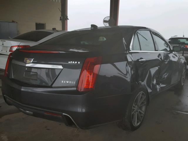 1G6AX5SX8H0141257 - 2017 CADILLAC CTS LUXURY BLACK photo 4