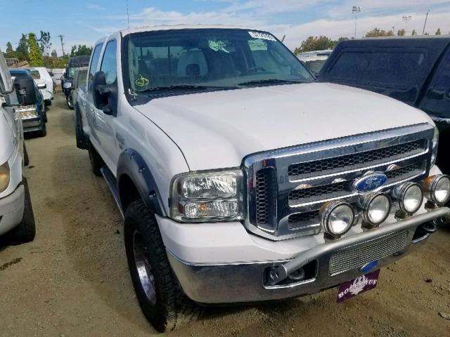 1FTSW21515EA28543 - 2005 FORD F250 SUPER WHITE photo 1