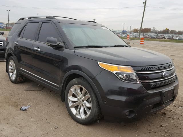 1FMHK8F82BGA56231 - 2011 FORD EXPLORER L BLACK photo 1