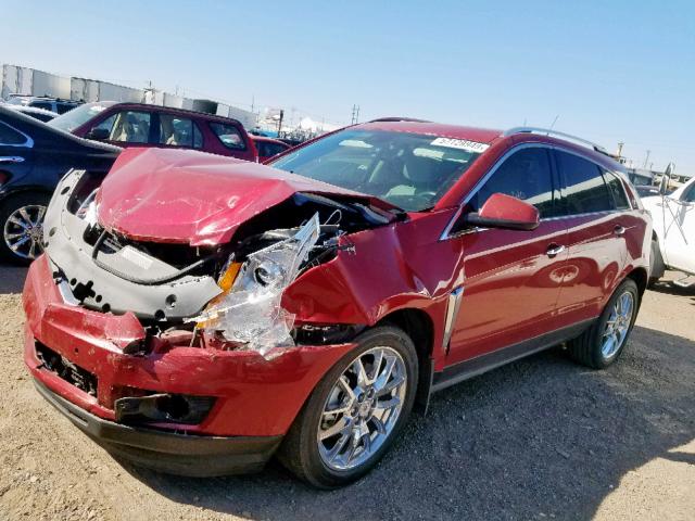 3GYFNCE35ES673280 - 2014 CADILLAC SRX PERFOR RED photo 2