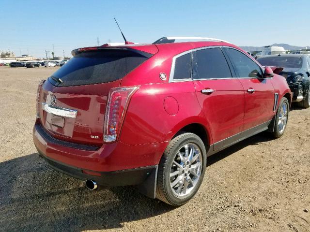 3GYFNCE35ES673280 - 2014 CADILLAC SRX PERFOR RED photo 4