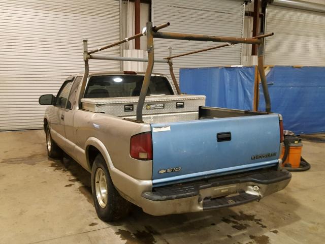 1GTCS1957Y8272876 - 2000 GMC SONOMA TAN photo 3