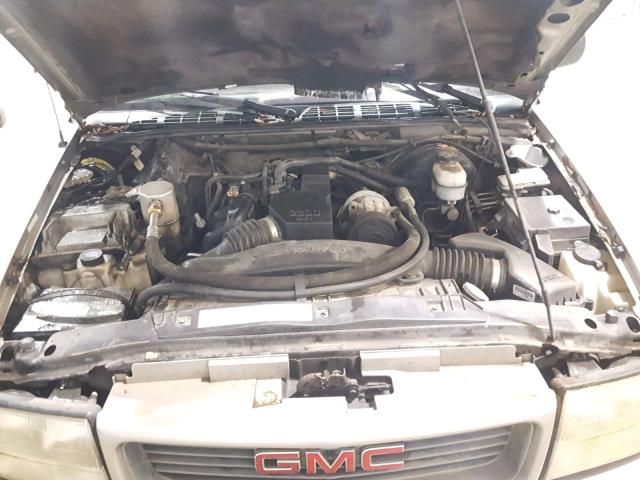 1GTCS1957Y8272876 - 2000 GMC SONOMA TAN photo 7