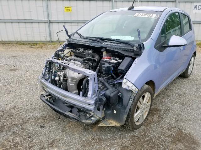 KL8CB6S97FC779600 - 2015 CHEVROLET SPARK LS BLUE photo 9