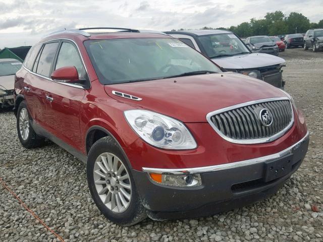 5GAKRCED8CJ212673 - 2012 BUICK ENCLAVE RED photo 1