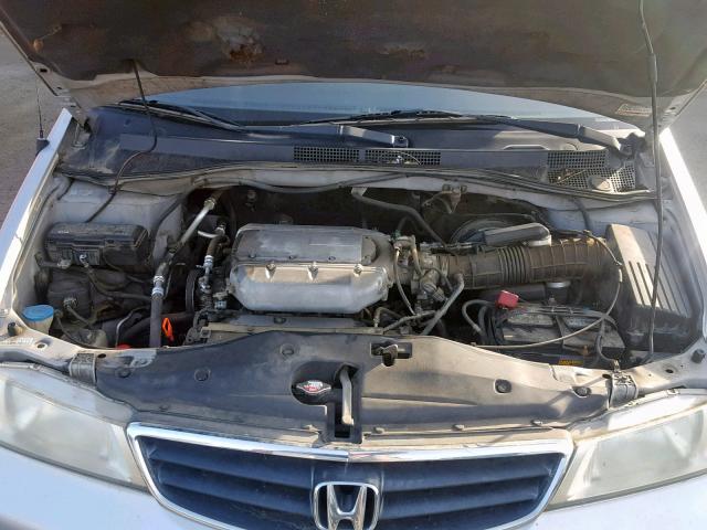 5FNRL18592B034267 - 2002 HONDA ODYSSEY LX SILVER photo 7