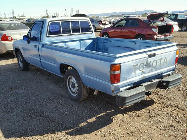 JT4RN55D8H0239129 - 1987 TOYOTA PICKUP 1/2 BLUE photo 3