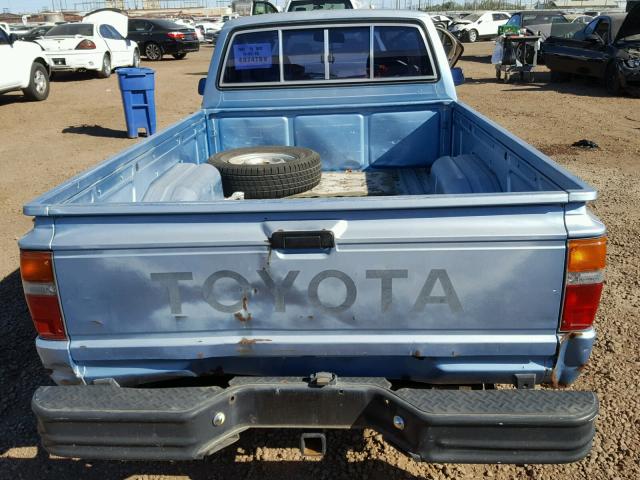 JT4RN55D8H0239129 - 1987 TOYOTA PICKUP 1/2 BLUE photo 6