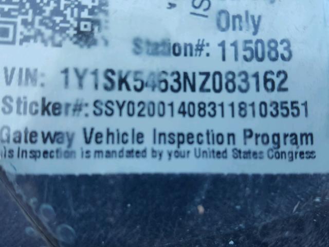 1Y1SK5463NZ083162 - 1992 GEO PRIZM BASE 白色 照片 10