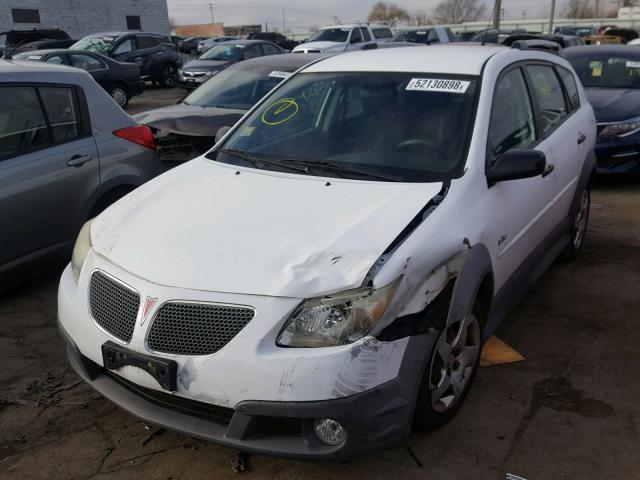 5Y2SL65876Z448340 - 2006 PONTIAC VIBE WHITE photo 2