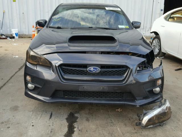 JF1VA1D63F9833180 - 2015 SUBARU WRX PREMIU CHARCOAL photo 9