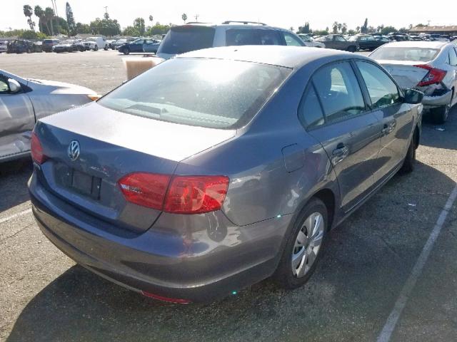3VW2K7AJ8DM217136 - 2013 VOLKSWAGEN JETTA BASE  լուսանկար 4