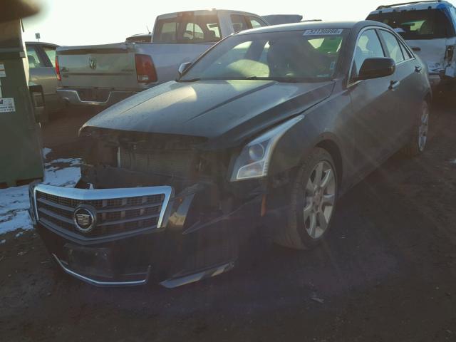 1G6AG5RX2E0121765 - 2014 CADILLAC ATS BLACK photo 1