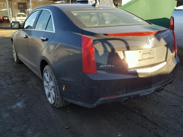 1G6AG5RX2E0121765 - 2014 CADILLAC ATS BLACK photo 3