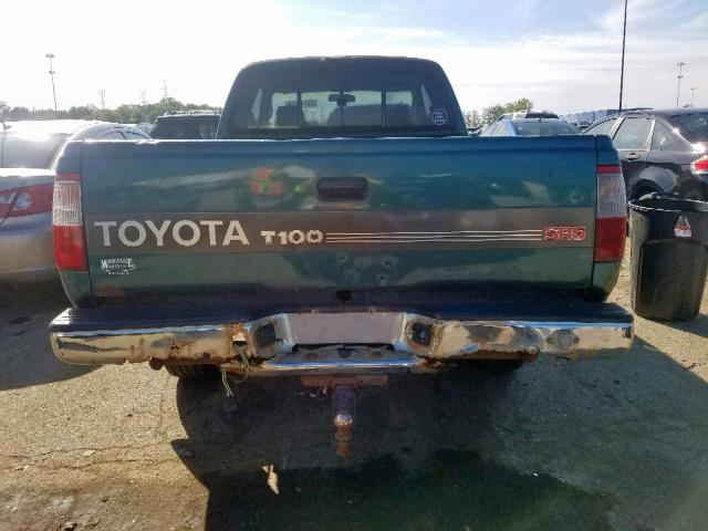 JT4UN24D9V0050348 - 1997 TOYOTA T100 XTRAC GREEN photo 6