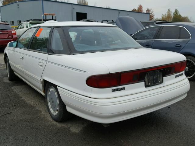 1MELM50U9RG639112 - 1994 MERCURY SABLE GS WHITE photo 3