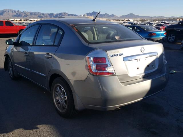 3N1AB6AP3AL648100 - 2010 NISSAN SENTRA 2.0 GRAY photo 3