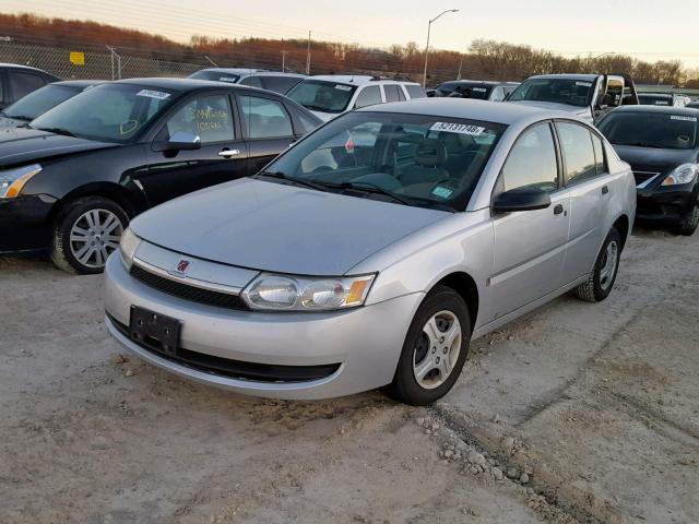 1G8AG52F34Z228410 - 2004 SATURN ION LEVEL SILVER photo 2