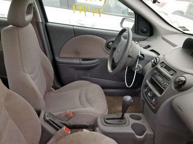 1G8AG52F34Z228410 - 2004 SATURN ION LEVEL SILVER photo 5