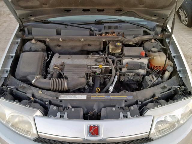 1G8AG52F34Z228410 - 2004 SATURN ION LEVEL SILVER photo 7