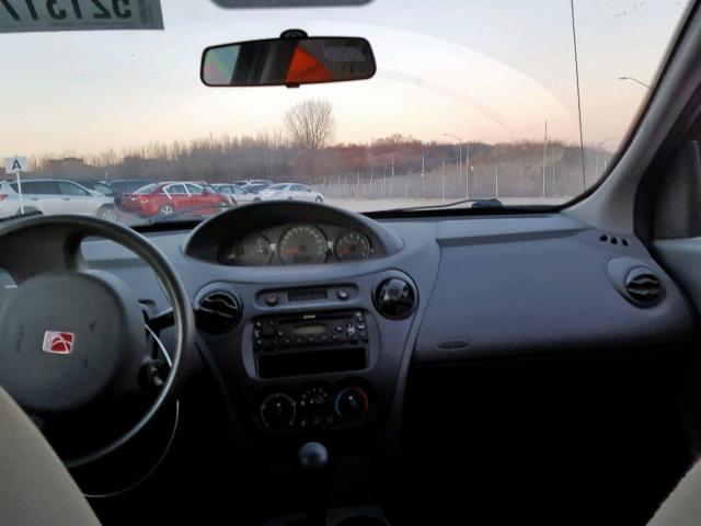 1G8AG52F34Z228410 - 2004 SATURN ION LEVEL SILVER photo 9