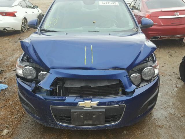 1G1JA5SH2D4159238 - 2013 CHEVROLET SONIC LS 蓝色 照片 7