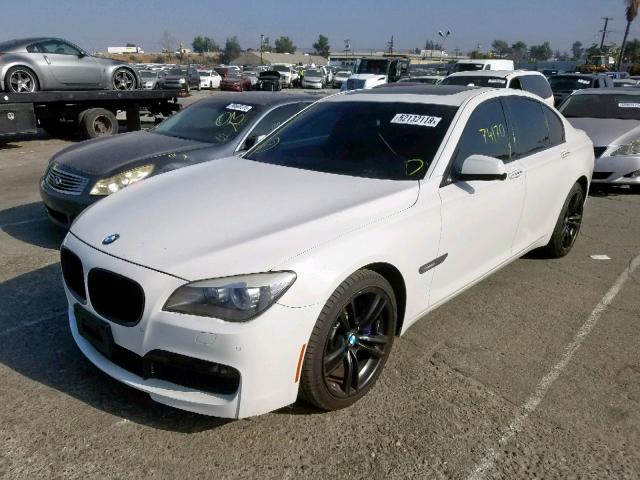 WBAKA8C51CDX01247 - 2012 BMW 750 I WHITE photo 2