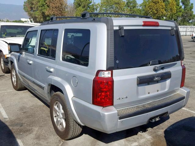 1J8HG48N78C141768 - 2008 JEEP COMMANDER 银色 照片 3