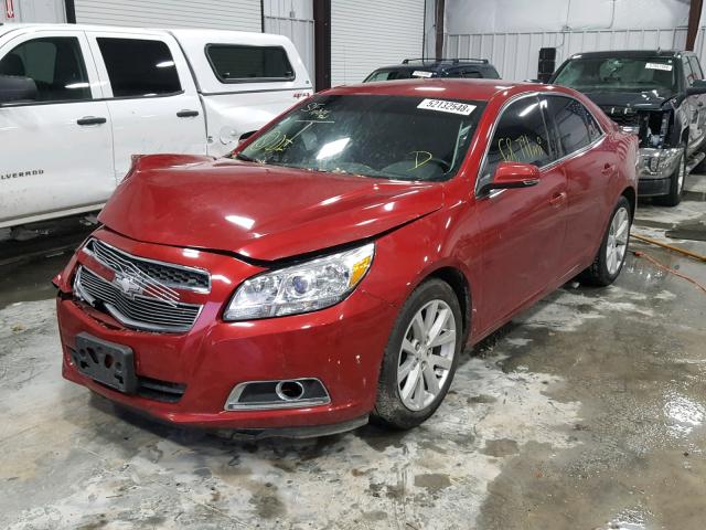 1G11E5SA6DF184381 - 2013 CHEVROLET MALIBU 2LT RED photo 2