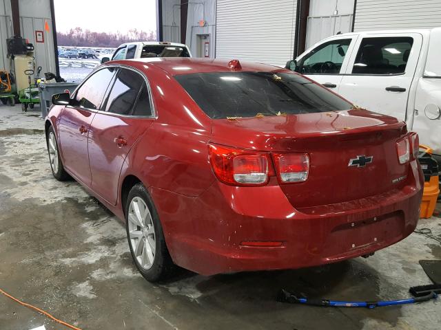 1G11E5SA6DF184381 - 2013 CHEVROLET MALIBU 2LT RED photo 3