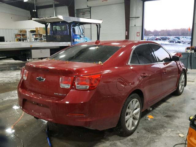 1G11E5SA6DF184381 - 2013 CHEVROLET MALIBU 2LT RED photo 4