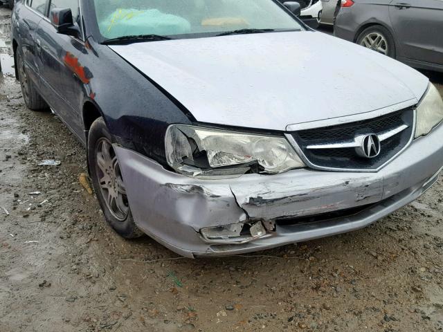 19UUA56613A073224 - 2003 ACURA 3.2TL BLUE photo 9