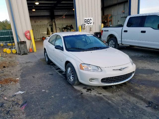 1C3EL46U51N516006 - 2001 CHRYSLER SEBRING LX WHITE photo 1