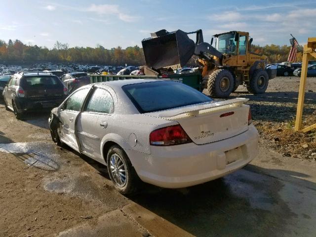 1C3EL46U51N516006 - 2001 CHRYSLER SEBRING LX WHITE photo 3