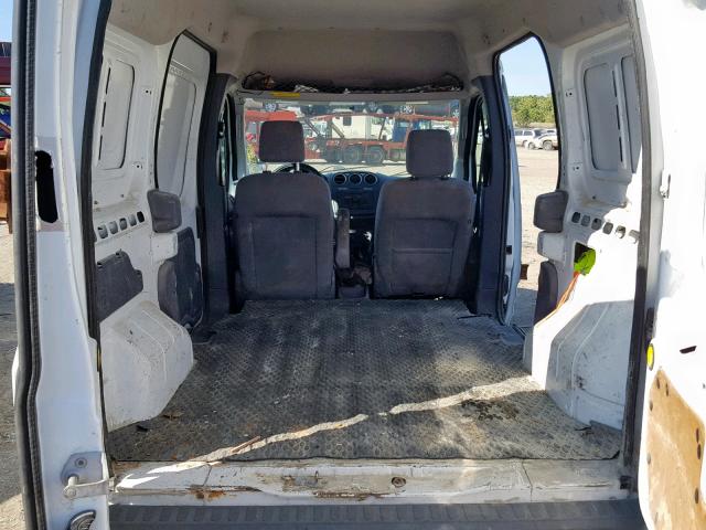 NM0LS7BN8AT016405 - 2010 FORD TRANSIT CO WHITE photo 9