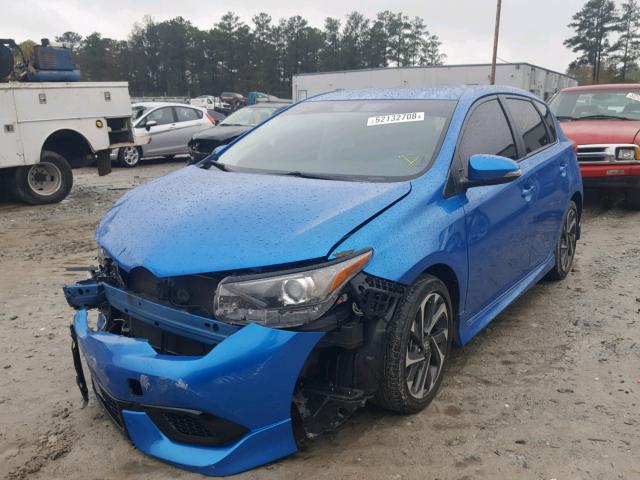 JTNKARJE0GJ514029 - 2016 TOYOTA SCION IM BLUE photo 2