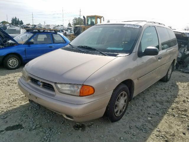 2FMDA5141WBB32541 - 1998 FORD WINDSTAR W BEIGE photo 2