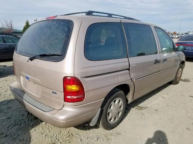 2FMDA5141WBB32541 - 1998 FORD WINDSTAR W BEIGE photo 4