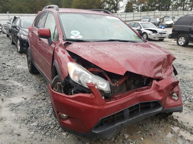 JF2GPAGC3E8292804 - 2014 SUBARU XV CROSSTR RED photo 1